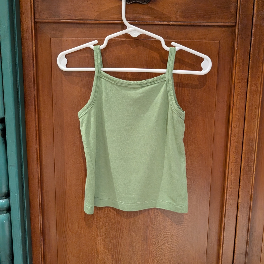 Kate Quinn Green Spaghetti Strap Top 18-24m